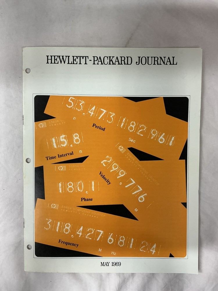 Hewlett-Packard Journal May 1969 Volume 20 Number 9