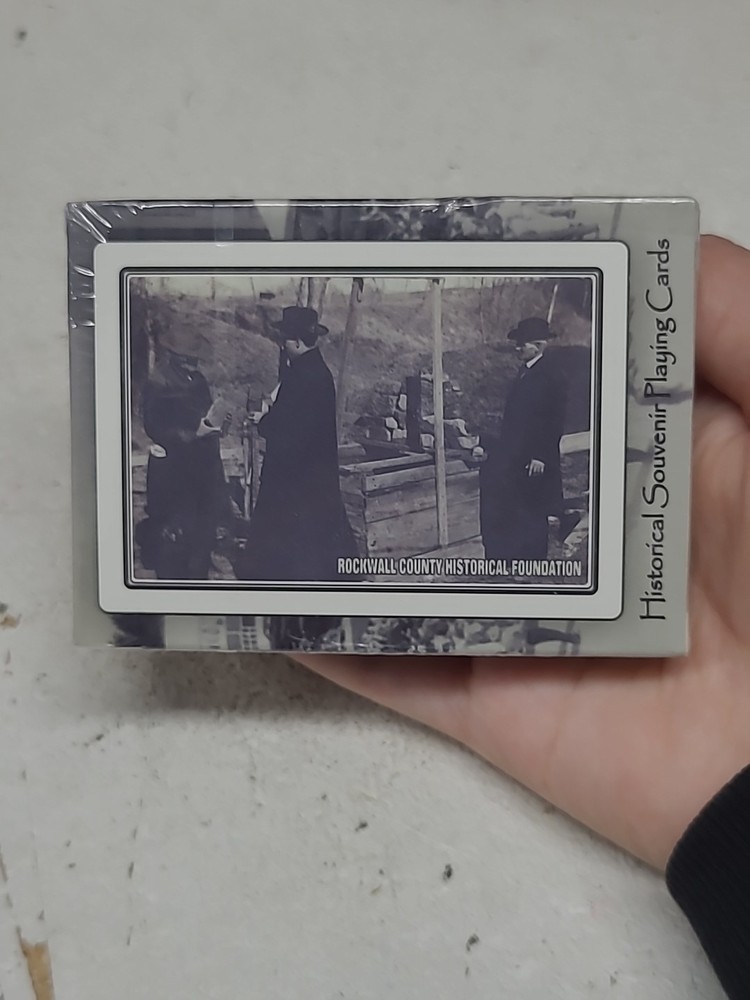 Rockwall County Historical Foundation Playing Cards
