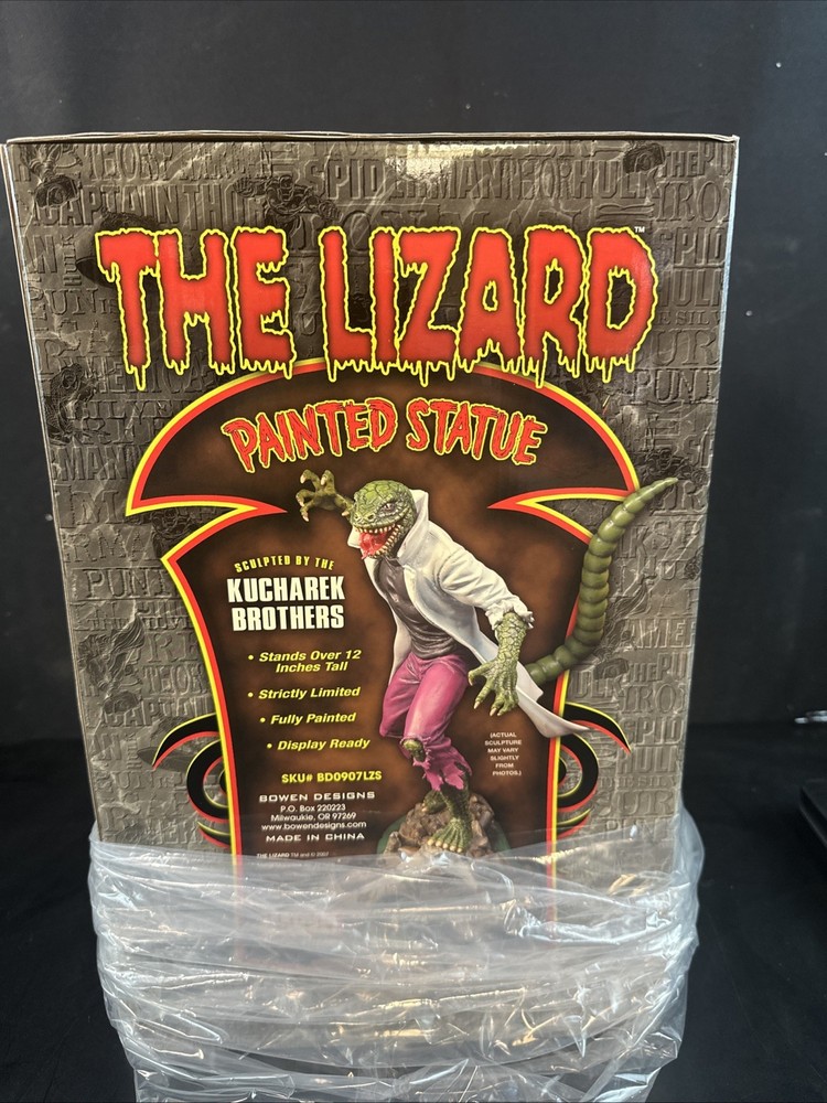 BOWEN The Lizard Statue - Marvel 117/1000 New