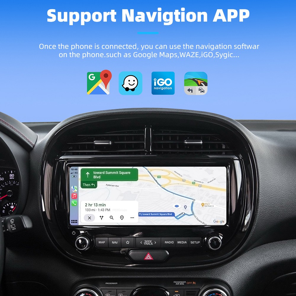 USB Wireless Carplay Adapter For iPhone Android Wireless Dongle Plug ＆ Play 2025