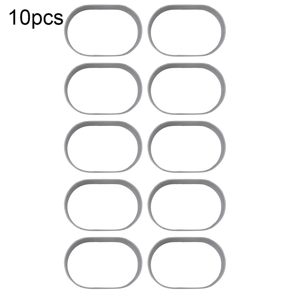 Multi Functional 10PCS Aluminium Oval Egg Shape Cheese Cake Rings Baking Molds