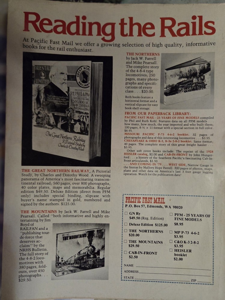 Railfan & Railroad Magazines