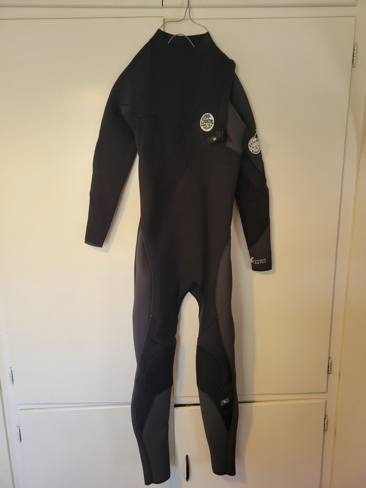 Rip Curl Flash Bomb Pro 3/2 Zip Free Wetsuit Junior Size 14
