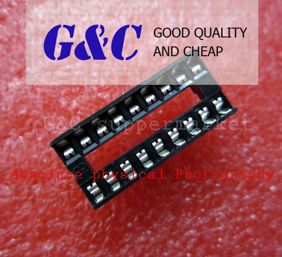 100PCS Socket Pcb Mount Connector Dip 18-Pin Dil Diy Develope New A3GS