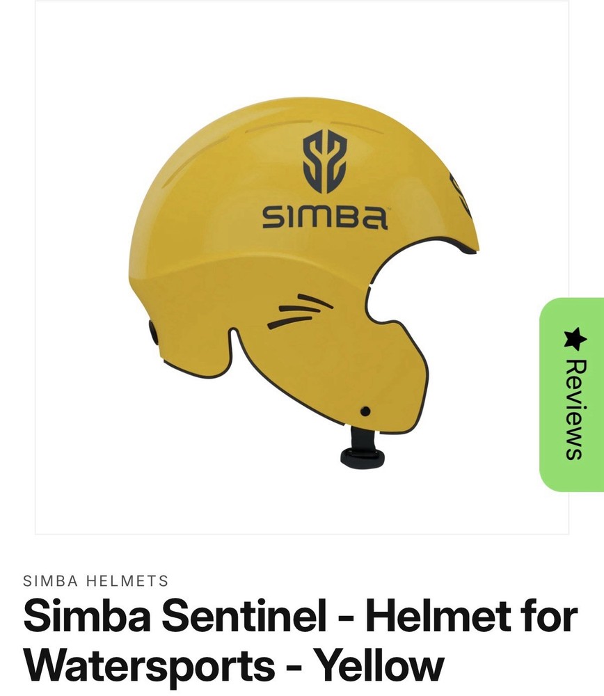 Simba Yellow Waterman Helmet Medium