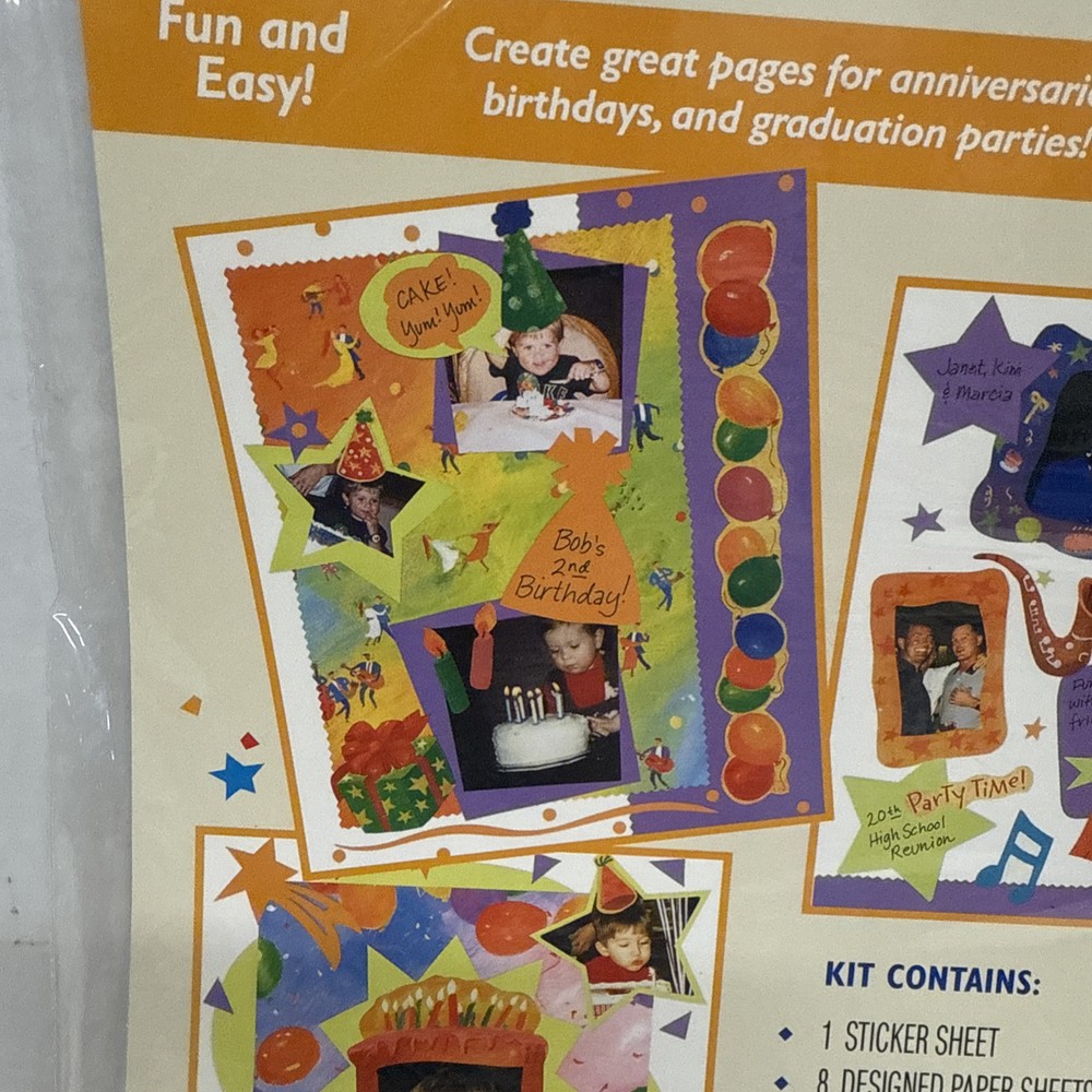 Hallmark Scrapbooking Kit Party Time