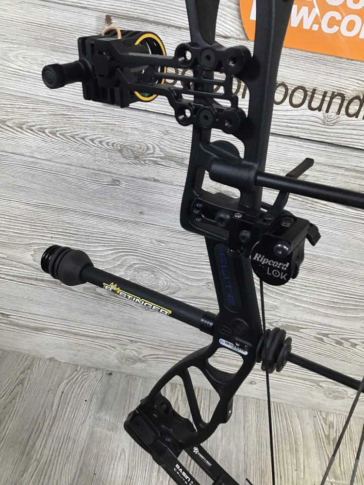Elite Basin LH Black 20-70lbs Bow Pkg