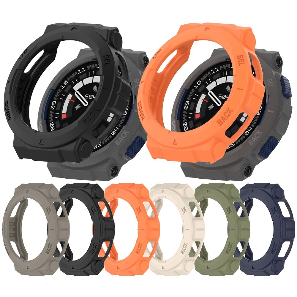 Armor Skeleton Protective Case Watch Case Cover for Amazfit Active Edge（A2212）