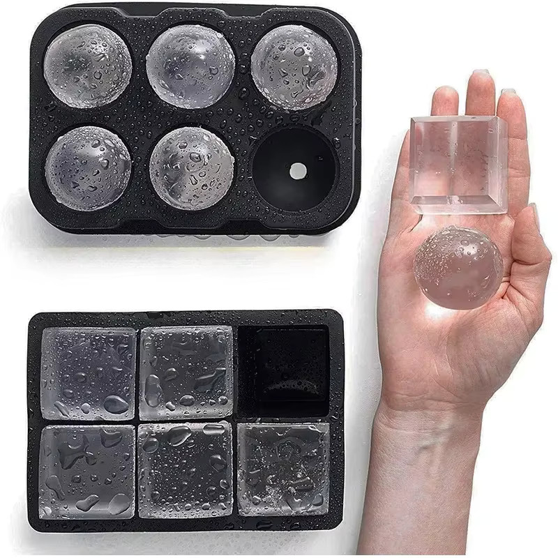 Food Grade Reusable Ice Maker IceCream Tools Ice Ball Mold