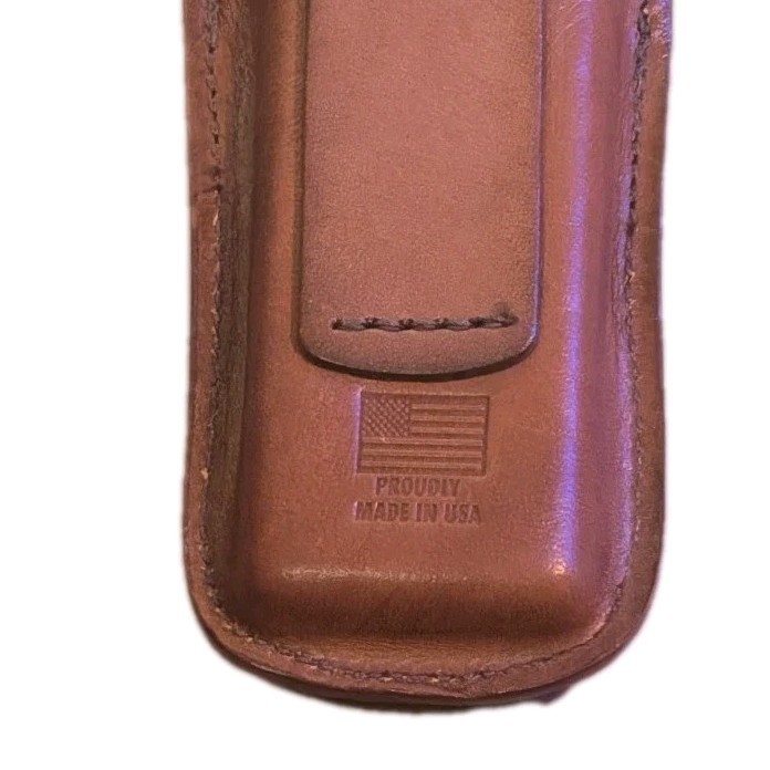LEATHERMAN, Heritage Leather Snap Sheath for Multi-Tools, Brown, Medium