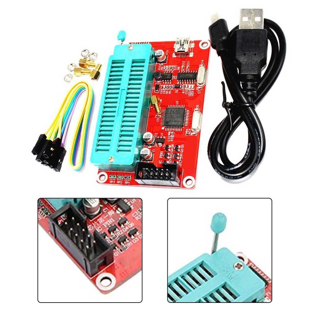 For 2493 series memory chip programmer for PIC microcontrollers with USB cable