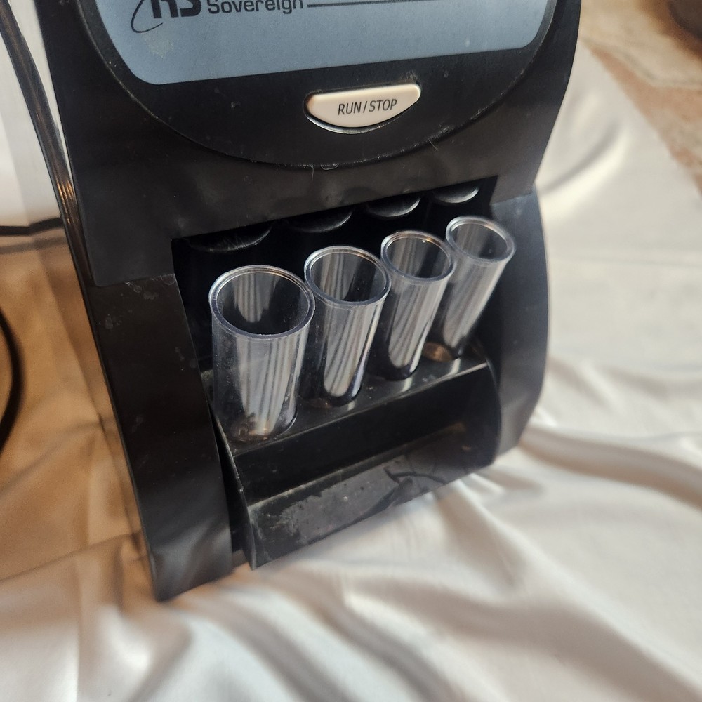 Royal Sovereign Quick Sort Counter Top Coin Sorting Machine Model QS-1AC Tested