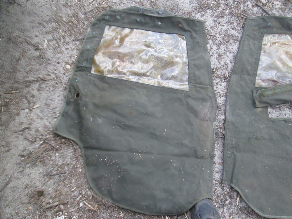 M422 M422A1 Mighty Mite door cover set jeep USMC