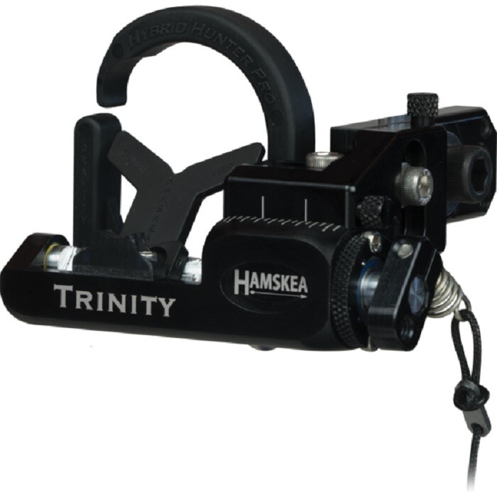 Hamskea Archery Solutions Trinity Hunter Micro-Tune Right Hand Black Limb Driven