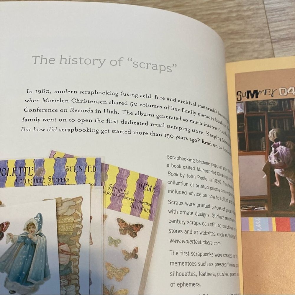 Encyclopedia of Scrapbooking Book
