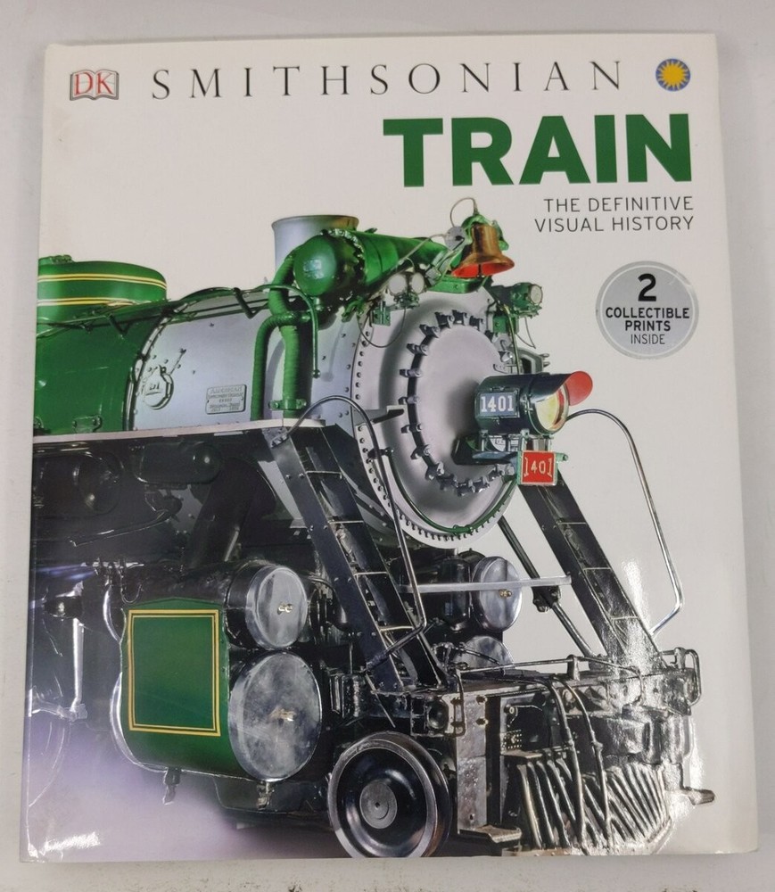 Train: The Definitive Visual History Hardcover Book By DK