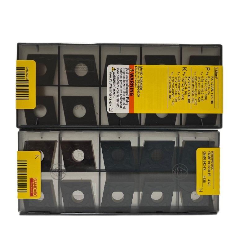 10Pcs/BOX Sandvik CNMG190608-PR 4325