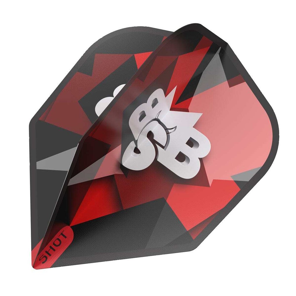 Shot Michael Smith Defiant Dart Flight Set-Small Standard