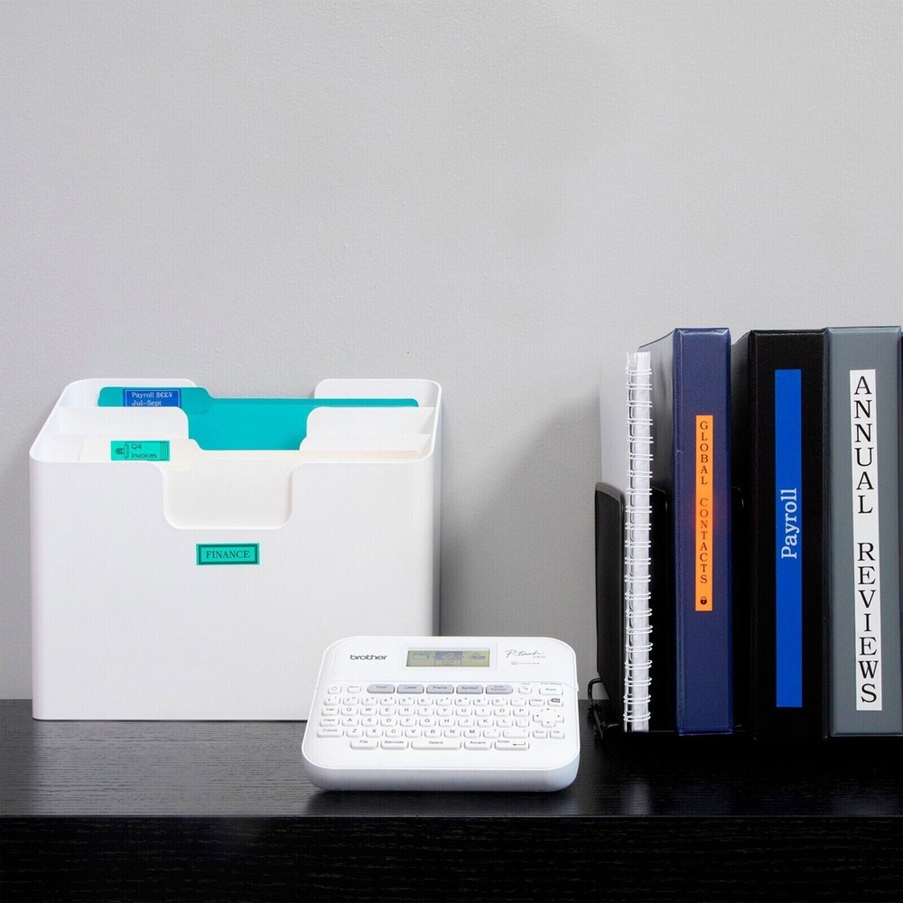 Brand New Brother P-touch PT-D410 Label Printer Maker Labeling system - White