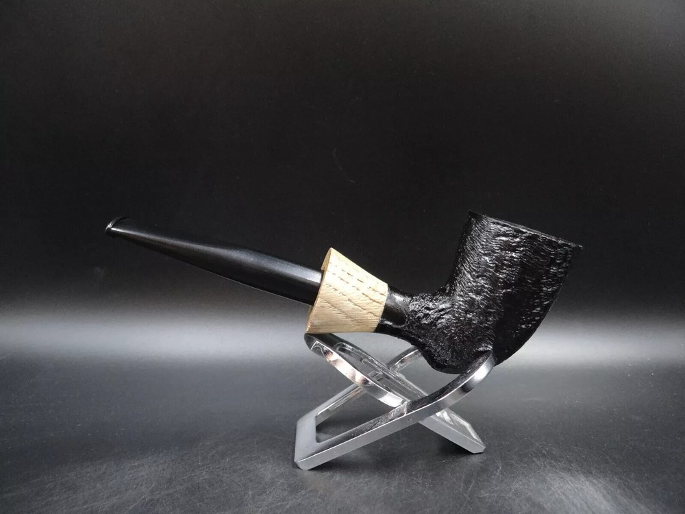 TURKIEWICZ BLACK OAK (MORTA) HAND MADE CALABASH PIPE 78