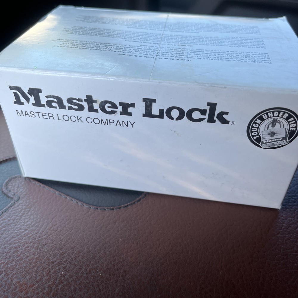 6 Master Lock 410Red Lockout Padlock Different Keys Non Conductive Thermoplastic