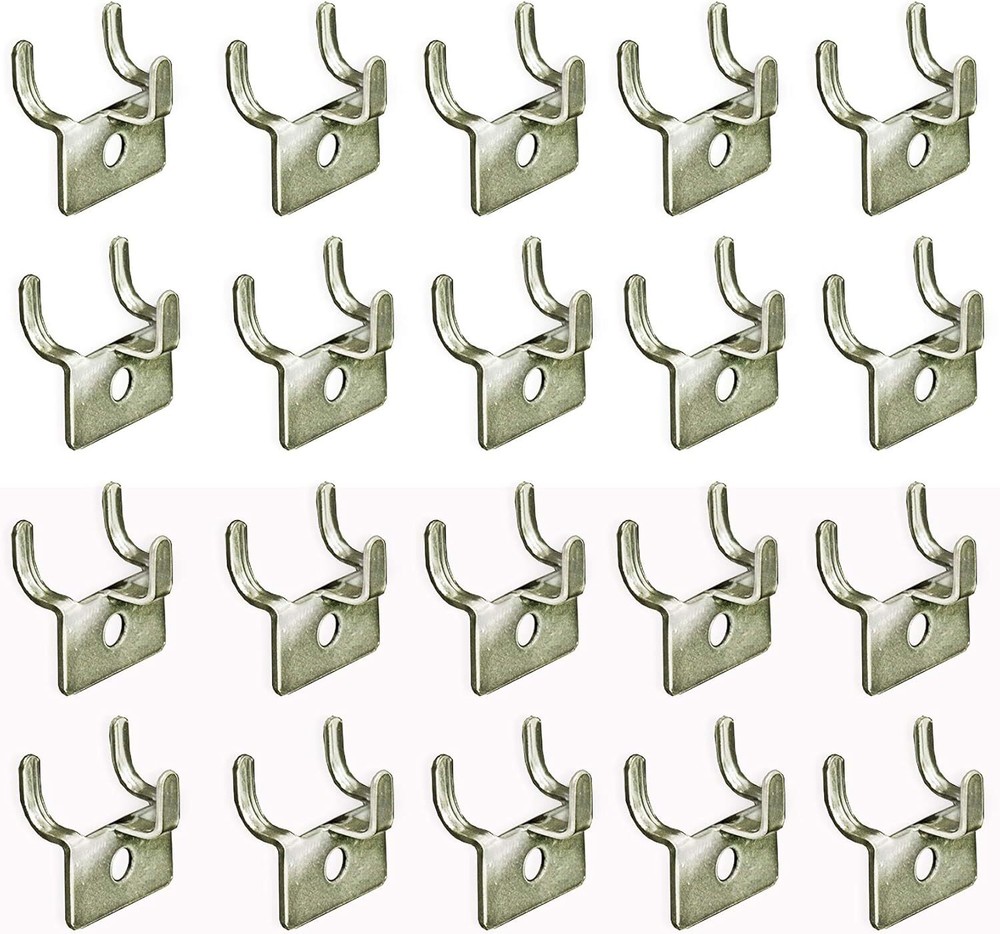 Azar 700017 Metal Prong Hook 20-Piece Set