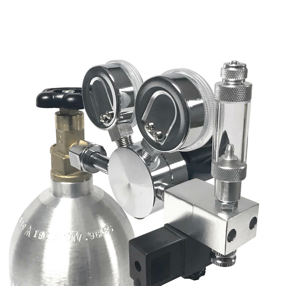 SR Aquaristik Single Stage CO2 Regulator for Aquariums & Calcium Reactors