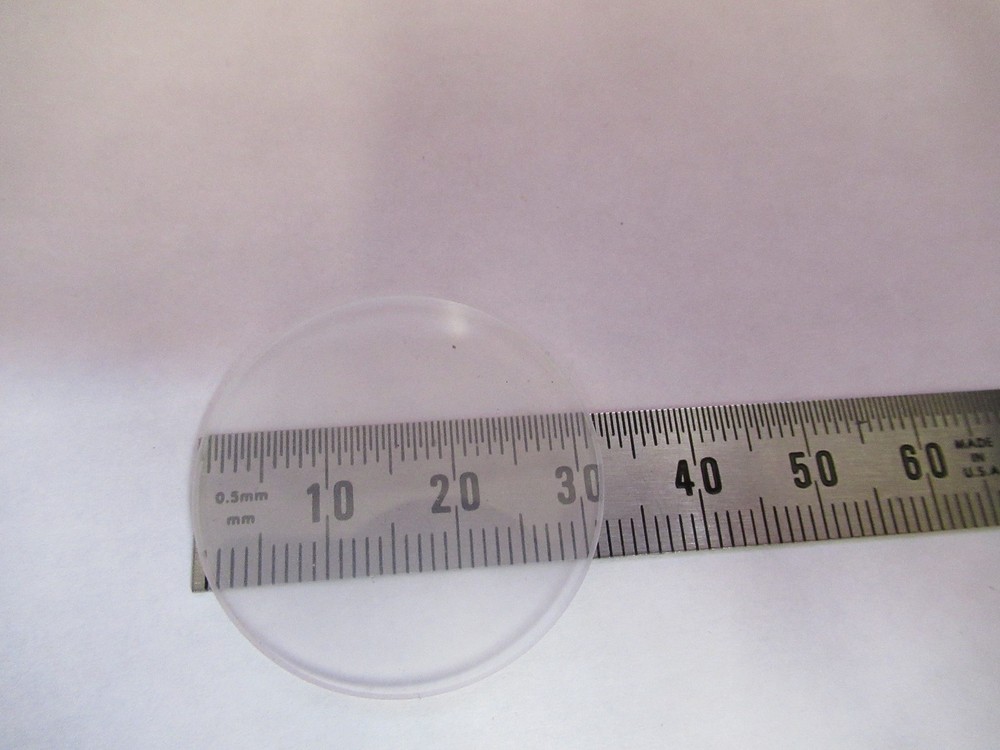 ZEISS GERMANY GLASS FILTER DIFFUSER MICROSCOPE PART AS PICTURED P8-B-11