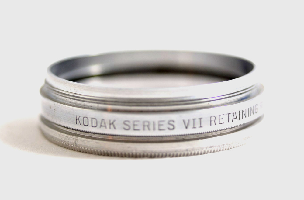 VINTAGE KODAK SERIES VII CAMERA LENS FILTER ADAPTER RETAINING RING (EXCELLENT)