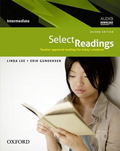 SELECT READINGS: STUDENT BOOK INTERMEDIATE By Linda Lee *Excellent Condition*