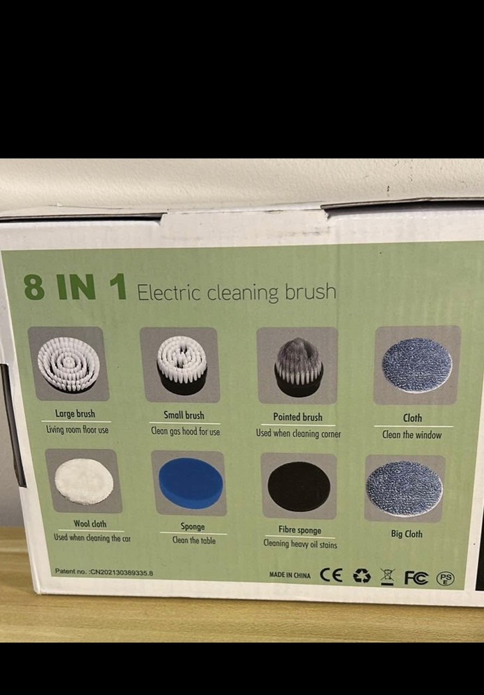 8 In 1 Electric Cleaning Brush (ANS-8050)