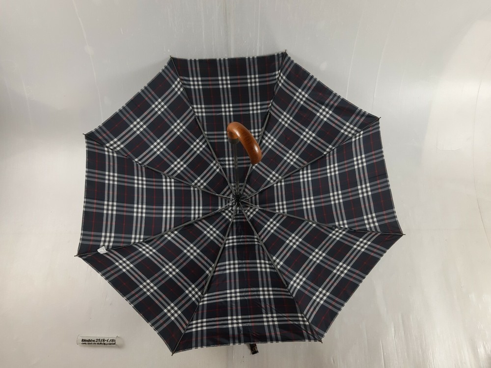 Unisex Mini Umbrella - Automatic - 8 Sticks - Blue/Grey - 25181 - Rainbow