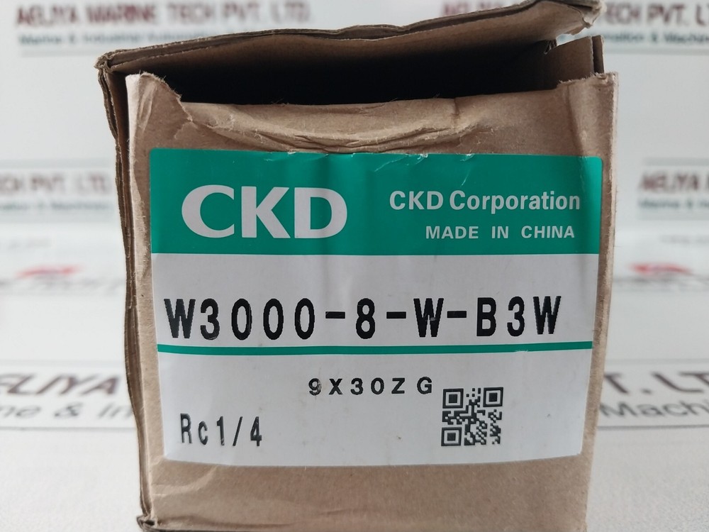 Ckd W3000-8-w-b3w Filter Regulator 0.05-0.85