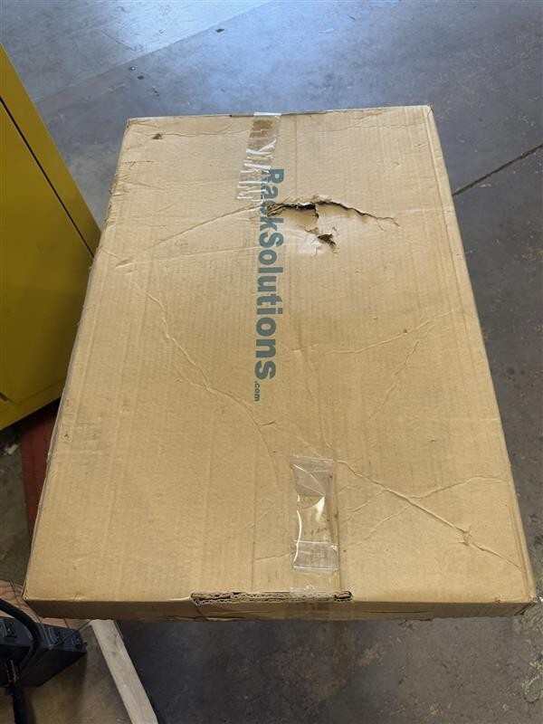 19" 1U Rack Fixed Shelf, 24" Depth (INCOMPLETE KIT) (108-2272)