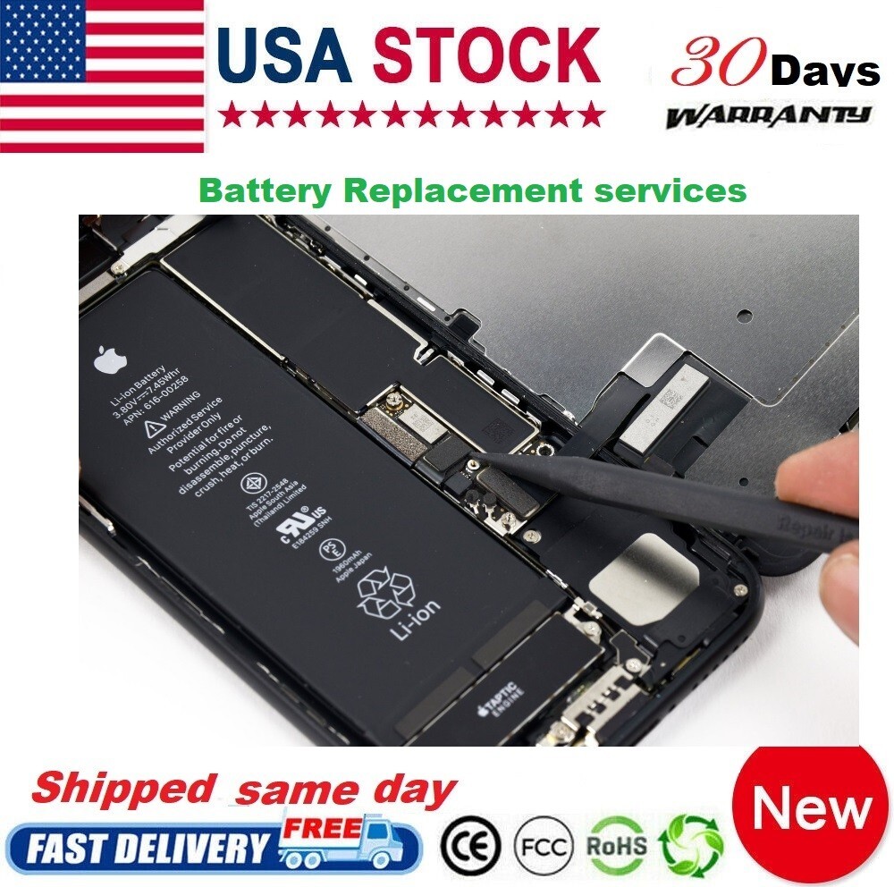 iPhone 7 Plus Battery Replacement Repair Service Mail in 📦 📭
