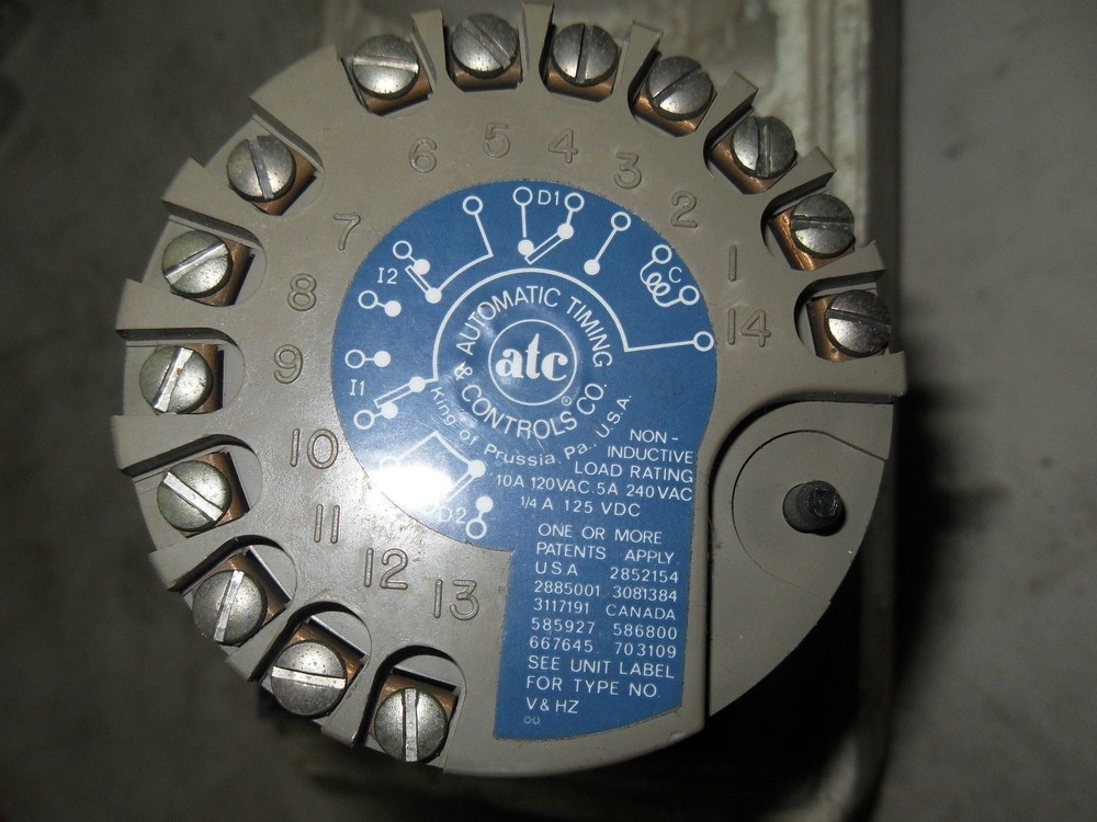 ATC 310E104A20PX 120 V AC 10 A 0-120 PLC Timer Module