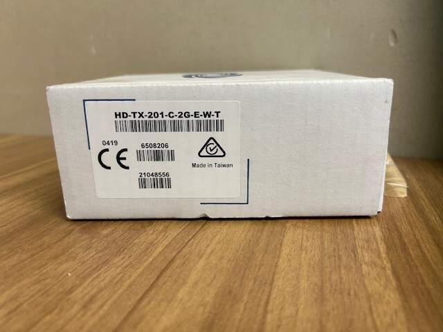 Crestron HD-TX-201-C-2G-E-W-T transmitter plate