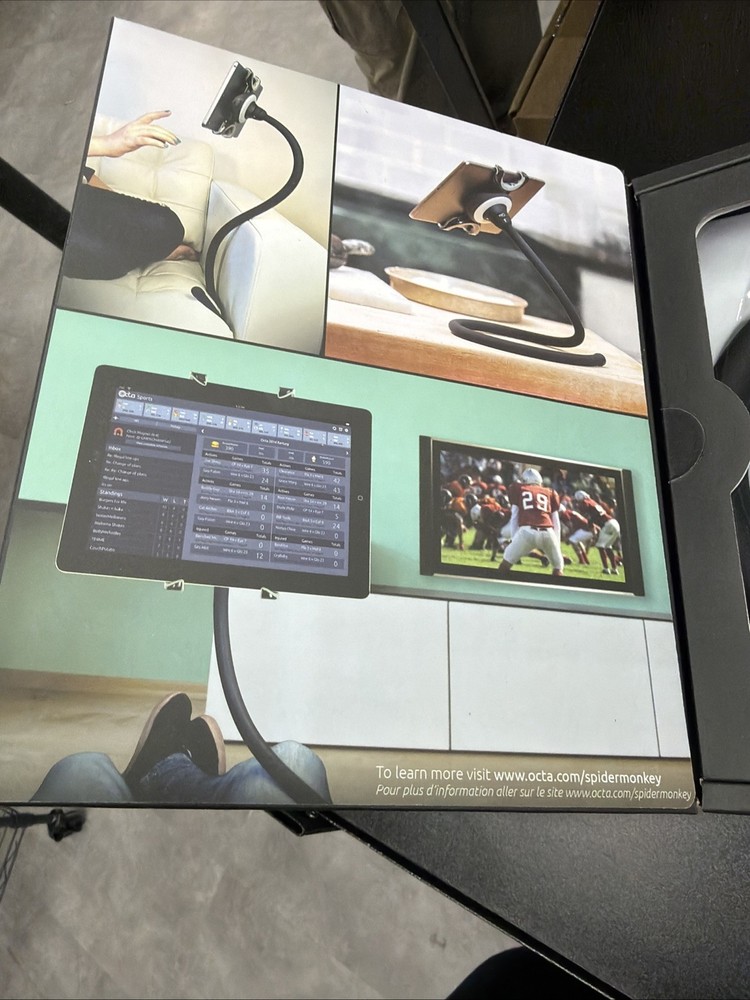 Octa Spider Monkey - Premium 36" Modular Gooseneck Tablet Mount For Ipad Pro