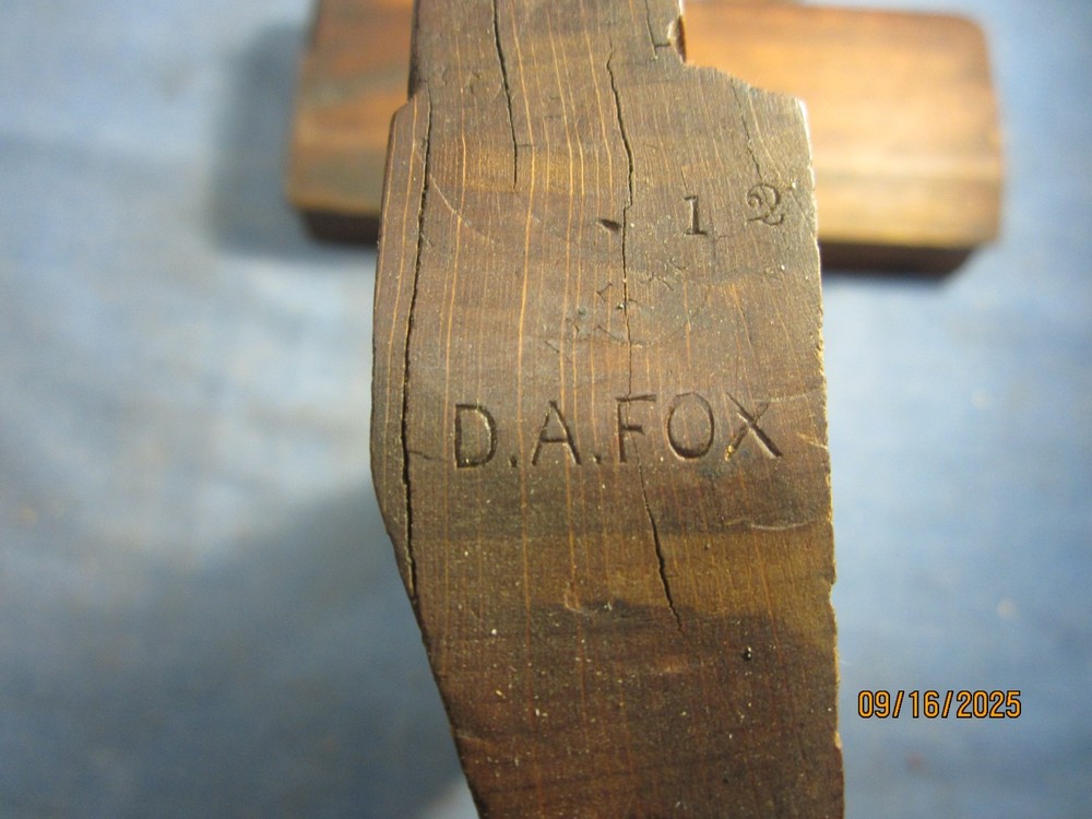 Pair of Molding Planes (D.A. Fox/Auburn)
