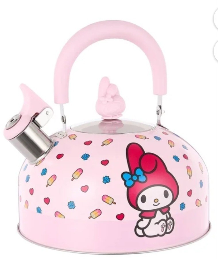 New Sanrio Hello Kitty my melody tea kettle teapot.  