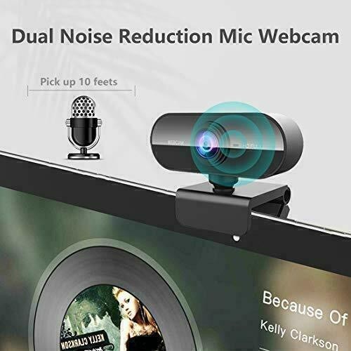 1080P Full HD USB Webcam for PC Desktop,Laptop Web Camera with Microphone