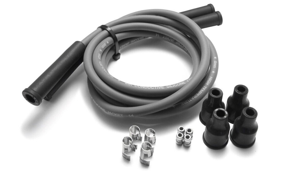 Dynatek DW-800 Sparks Plug Wires 8mm Suppression Core Grey Dyna Coils DW800