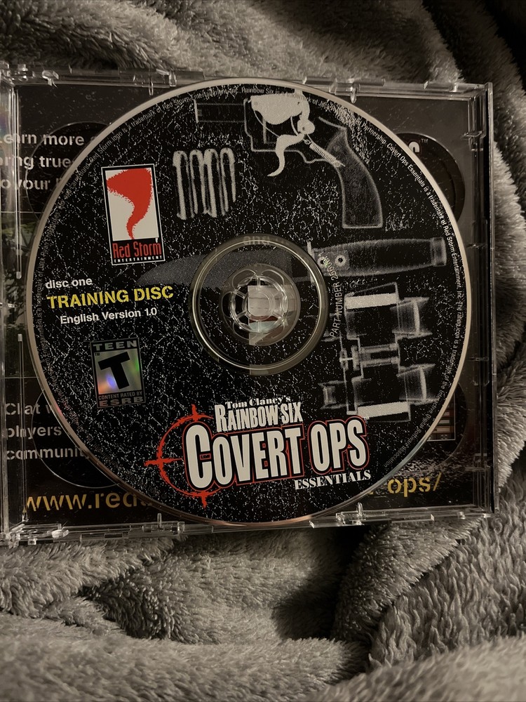 Tom Clancy's Rainbow Six: Covert Ops Essentials (2000) PC GAME. SEE DESCRIPTION