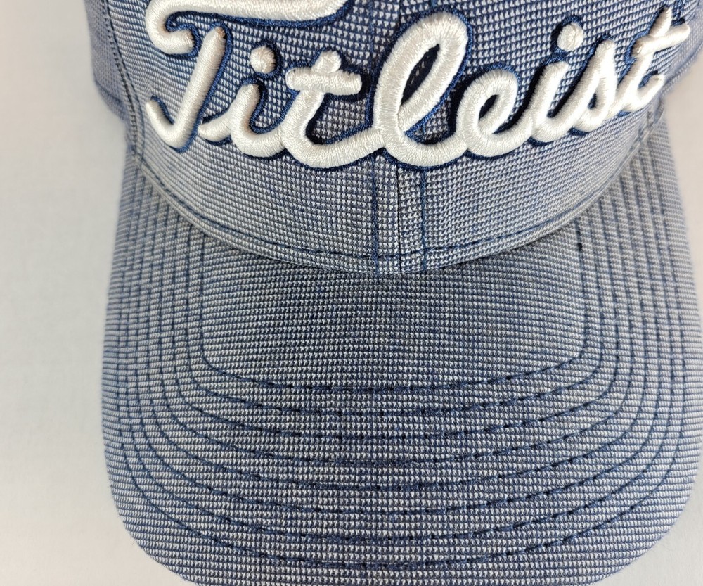 Titleist Golf Hat Fitted L/XL Gray Cap