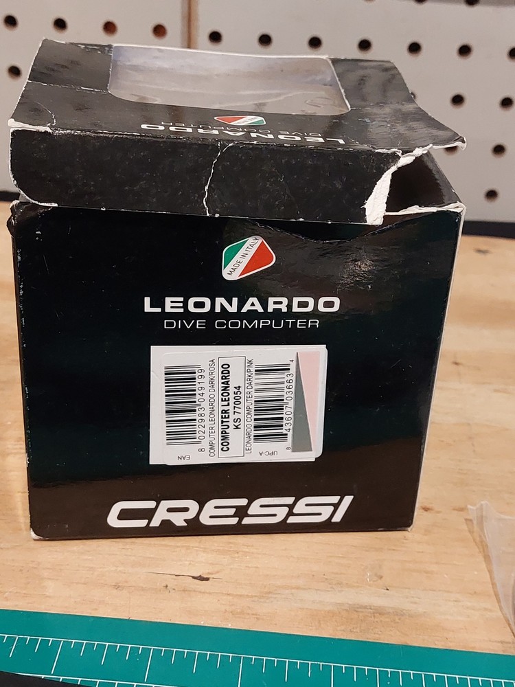 Cressi Leonardo Dive Computer Watch Scuba with Band Working