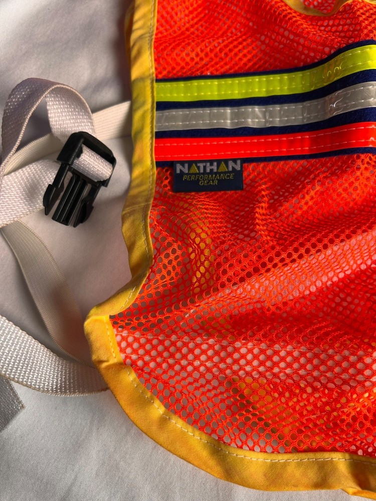 High Visibility Biking Vest | Adjustable Orange Hi Vis