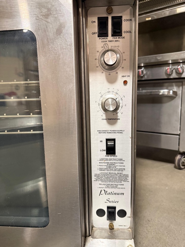 Southbend PCG100S/SD Platinum Double Stack Standard Depth Gas Convection Oven