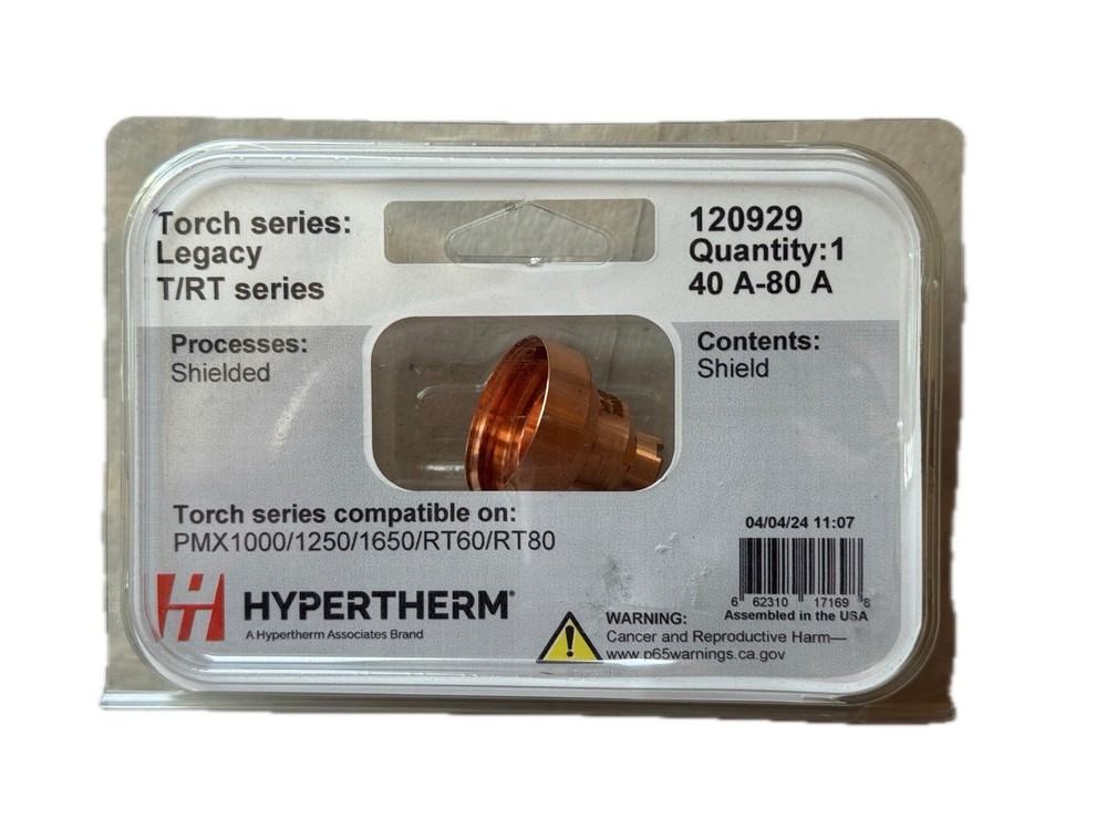 Genuine Hypertherm 120929 Hand Shield For 1000/1250/1650
