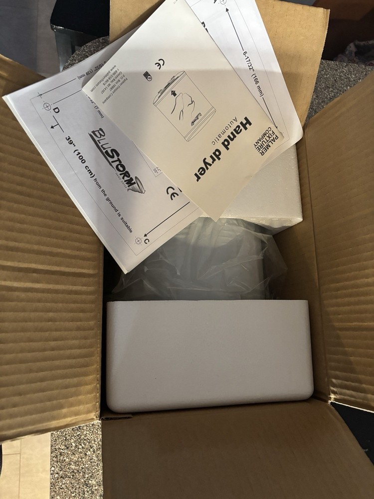 Blu Storm Bolt 110V Hand Dryer