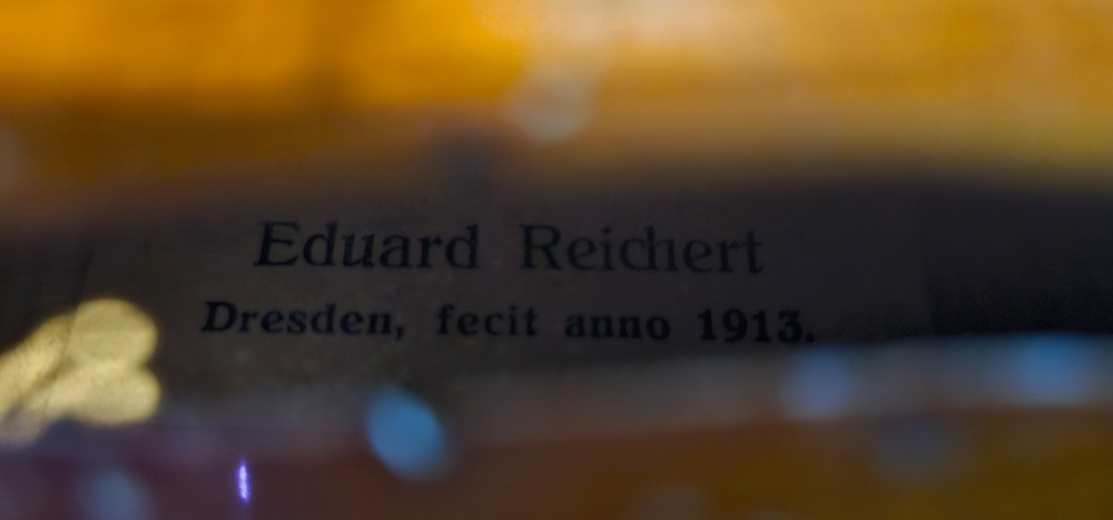 Antique Edward Reichert Violin